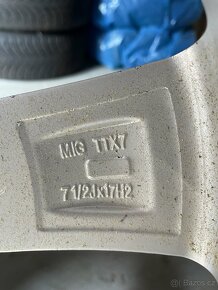 Prodám ALU kola Dezent - 225/55/R17 5x112 - 7