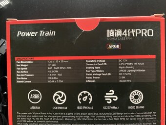 Prodám PC větráčky Power Train - 7