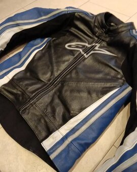 Alpinestars Octane-Pánská kožená moto kombinéza - 7
