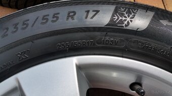 Zimní sada MERCEDES W447 pneu 235/55/17 r.v. 2024 90% vzorku - 7