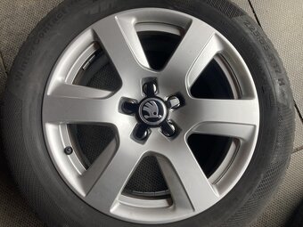 Alu kola AUDI A6 C7 17" 5x112 zimní CONTINENTAL 225/55/17 - 7