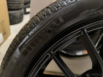 Alu kola BMW 3 5x120 r18 Originál, Mpaket zimní pneu5,5mm - 7