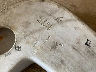 kočka keramická stará kočka figurka plastika soška socha - 7