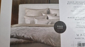 2x luxusní damaškové ložní prádlo Curt Bauer NOVÉ - 7