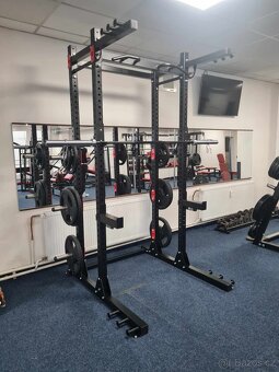 Dřepovací klec - power rack, masivní konstrukce, nové - 7
