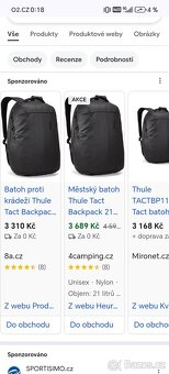 NOVÝ Batoh Thule Tact Backpack 21L - 7