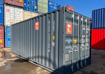 Lodní kontejner 20' antracit - Mělník - 7