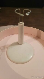 Retro různé doplňky kočárky, korále řetězy, medvídci očička - 7