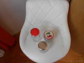 Zavařovací sklenice s kov.uzávěrem (velké i malé). - 7