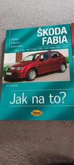 Set 4 knížek jak na to, příruček na Škoda fabia 1 i 2 - 7