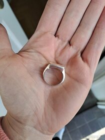 Stříbrný prsten Ag925, vel. 53 - 7