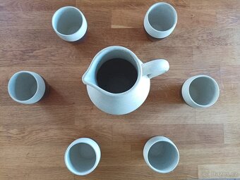 VINTAGE KERAMICKÁ NÁPOJOVÁ SOUPRAVA BRUSEL DITMAR URBACH - 7