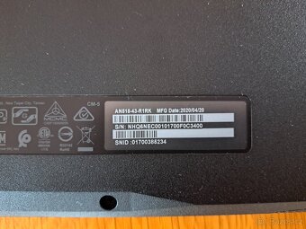 Herni notebook ACER NITRO - 7