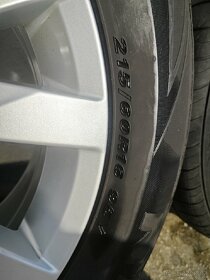 Alu Vw 5/112 R16 + 215/60 r16 letní Nexen - 7