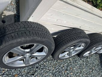 SADA ALU KOL zn. DEZENT 5x112 R16 7Jx16H2 ET48 VČ. PNEU - 7