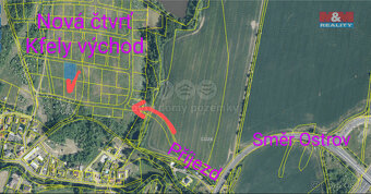 Prodej pozemku k bydlení v Ostrově,1352 m2, Kfely - 7