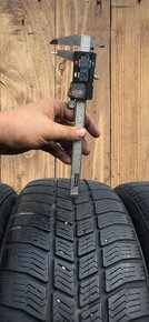 ALU 15" 4x100, ET35 se zimními pneu 195/60/15 - 7