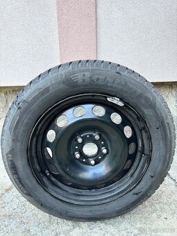 Sada zimních pneu Barum Polaris 205/60 R16+ plech. disky - 7