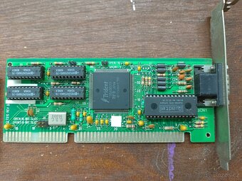 staré grafické karty, Trident, UMC, Cirrus logic, S3... - 7
