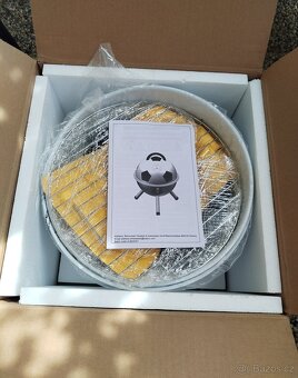 Přenosný gril ve tvaru fotbalového míče - 7