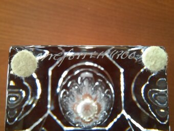 Váza zn. Orrefors, kolekce Odyssey, design L. Hellsten - 7