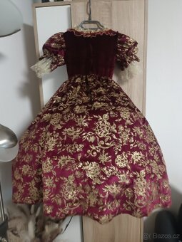 Princezna dobové šaty kostým - 7