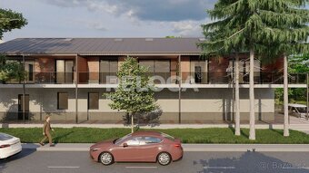 Mezonetový nový byt 4+kk, 115m2, terasa 17m2, kóje 7m2, dvě - 7