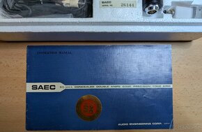 SAEC WE-308 SX + headshell ULS-3X - kompletní balení - 7