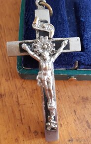 RU kříž Felkuráta,polního kaplana v etui, FJI 1.sv.válka - 7