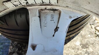 Alu kola originál Škoda R16 5x112 Letní pneu 205x55/R16 - 7