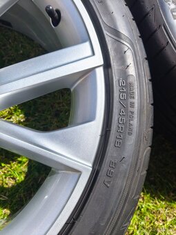 Zánovní letní sada Škoda Kamiq r18 5x100 Goodyear 215/45/18 - 7