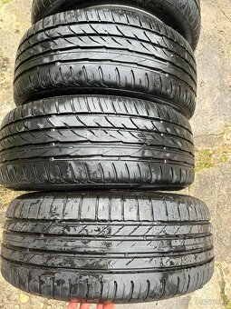Alu kola Mercedes 5x112 + letní pneu 195/50/15 - 7
