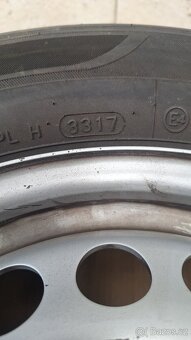 Sada disků VW 16" 5x120 letní pneu 205/65 R16C 3-7mm - 7