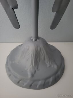 SVÍCEN KOVOVÝ- ANDĚLSKÉ KŘÍDLA- KRÁSNÝ- VINTAGE STYL - 7