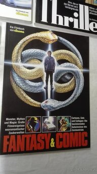 Filmové katalogy CINEMA - německy - 7 ks - 90. léta - 7