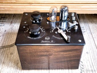 Rádio R.C.A Radiola III. typ RI, 1924, USA, New York - 7