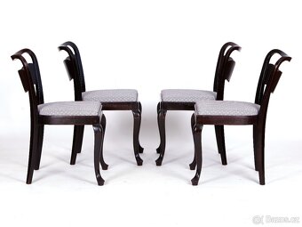 4x originální židle THONET, po přečalounění. - 7