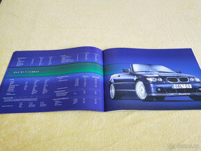 Prospekt BMW Alpina výrobní program 36 stran 2003 - 7