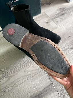 Pánské kožené boty Tommy Hilfiger - 7