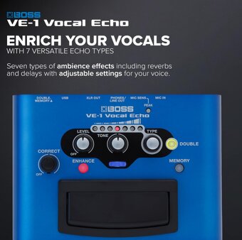 BOSS VE-1 Vocal Echo - 7