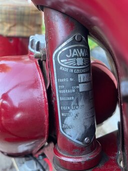 Jawa 555 1958 kompletní bez TP - 7