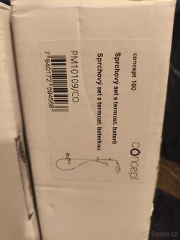 CONCEPT 100 sprchový set s termostatickou baterií - 7