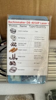 Laserový gravírovací stroj Bachin D8-4050P ,2500mw - 7