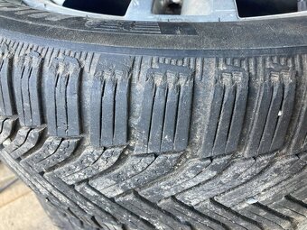 Alu kola 17” 4x100 s Michelin Alpin 6 – zimní pneu 5–6 mm - 7