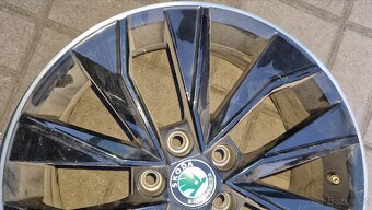 Alu disk original Skoda Fabia, 5x100, 16" - 7
