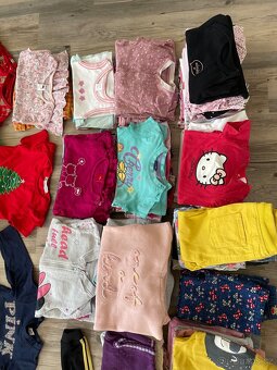 Dětské značkové oblečení (dívčí) 8kg přes 90ks - 7
