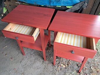2x Ikea noční stolek Hemnes - 7