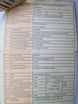 Opel Vivaro L1H1 9 mist 130000 km - 7