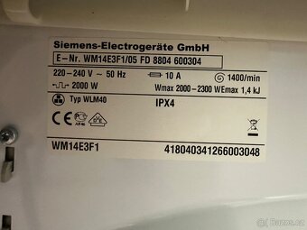 Pračka Siemens (121) - 7
