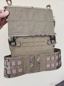 nosič plátů balistická vesta Multicam ačr vojenská taktická - 7